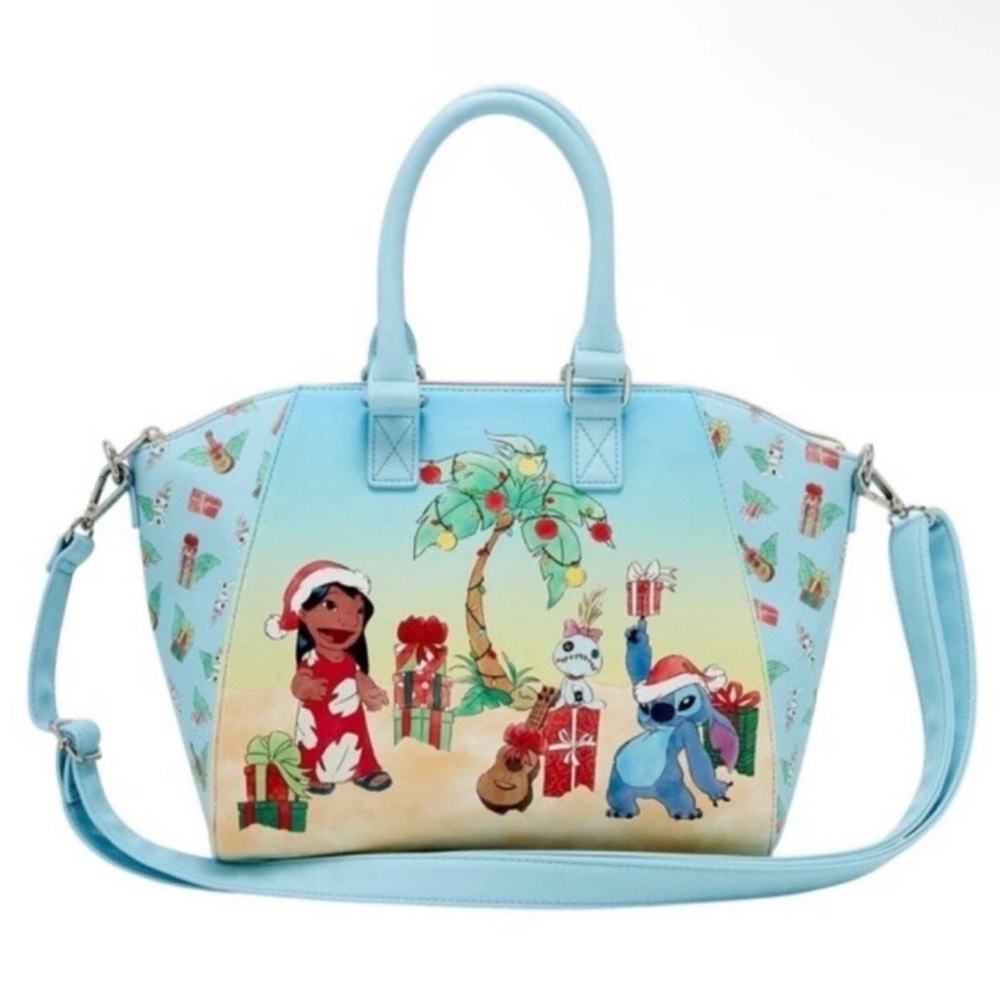 Loungefly Lilo & Stitch Tropical Holiday Satchel Bag